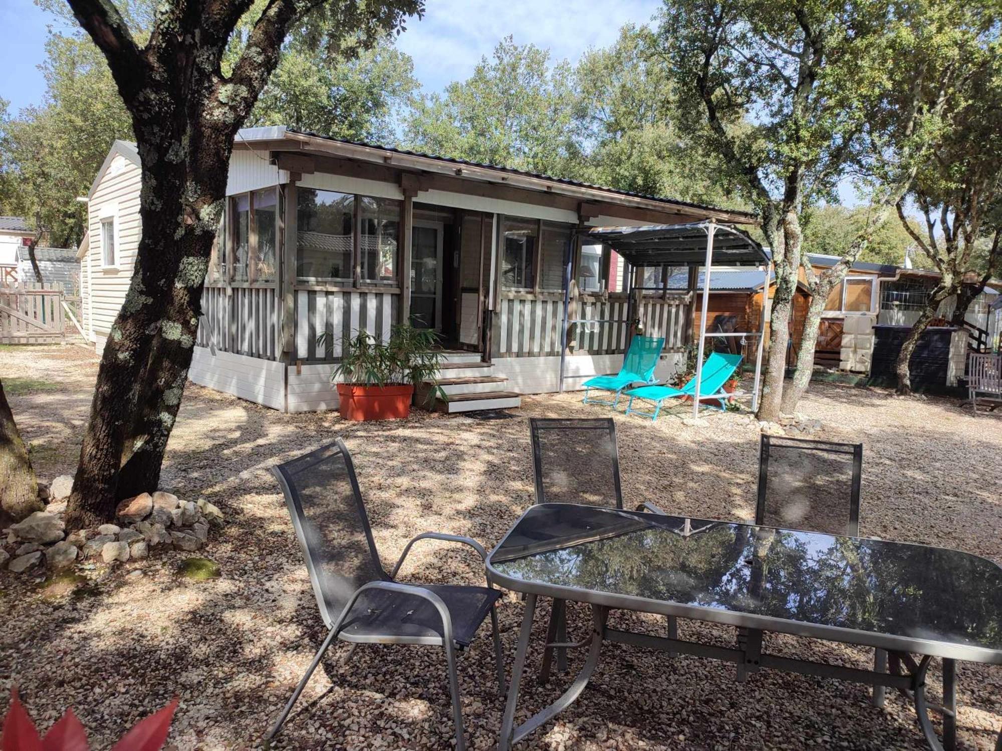 Mobil-Home Climatise 6 Pers En Ardeche Orgnac-lʼAven Exterior foto
