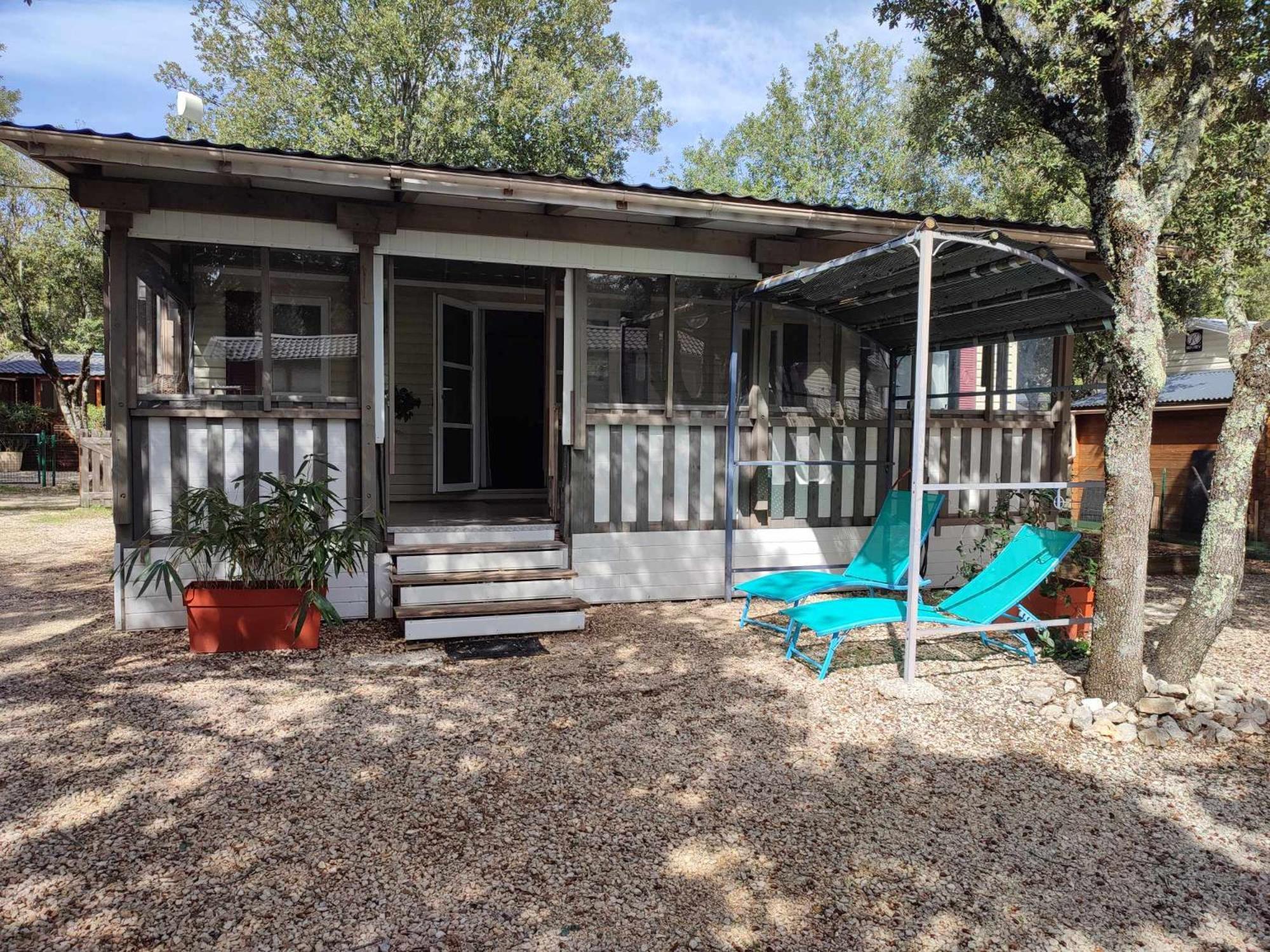 Mobil-Home Climatise 6 Pers En Ardeche Orgnac-lʼAven Exterior foto